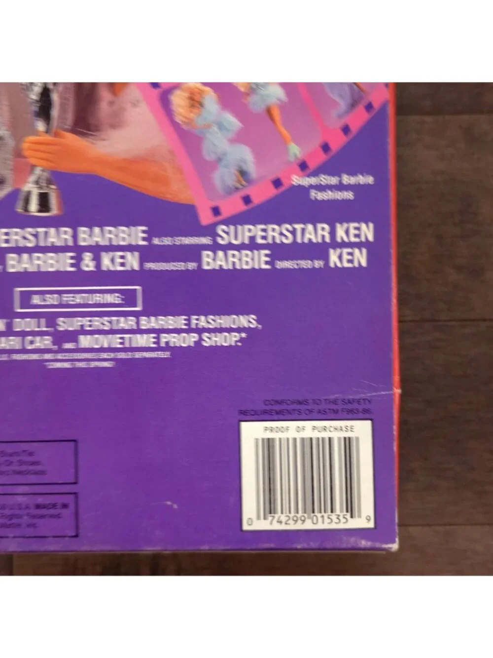 Super Star Ken 1988 Award Winning Barbie Boyfriend Movie Star NRFB Mattel - Picture 8 of 8